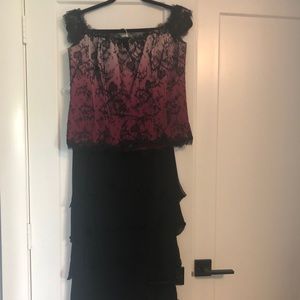 Custom couturier bossier, skirt and matching jack